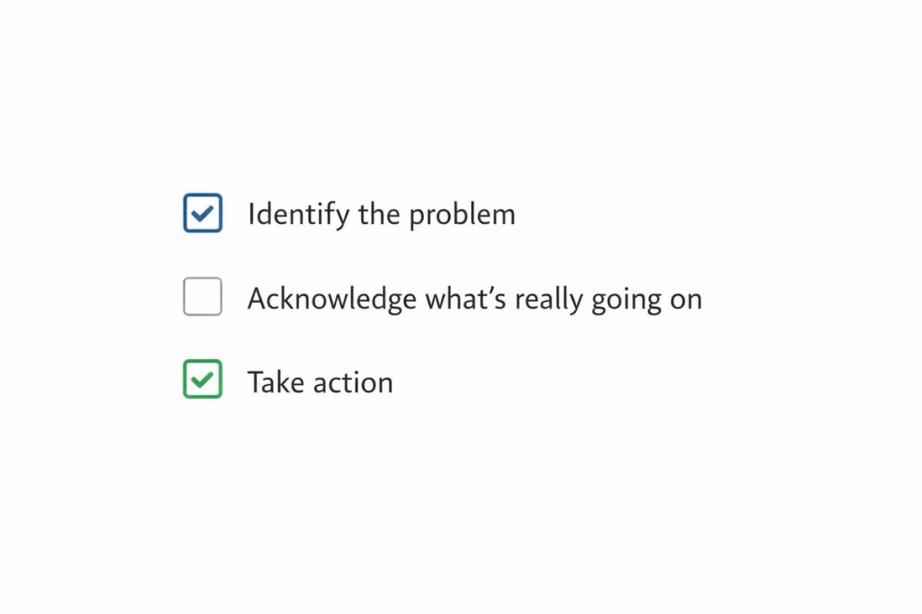 The Hardest Part Isn’t Fixing the Problem